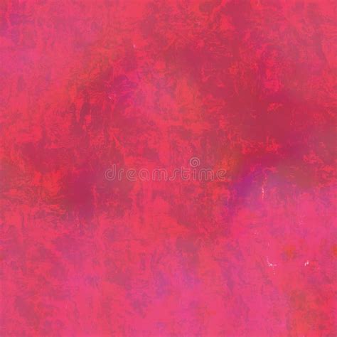 Bright Pink Background Smear Texture With Blob And Distressed Wrinkled