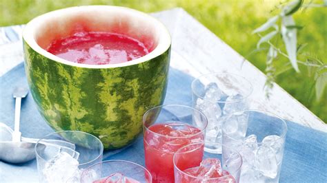 With three simple ingredients, watch it disappear right the punch is ready in under a minute! Watermelon Punch and Bowl Recipe