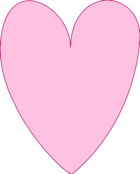 Pink Heart Clip Art At Vector Clip Art Online Royalty Free