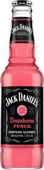 The new southern citrus will hit shelves across the u.s. Jack Daniels Country Cocktails Downhome Punch | Origlio Beverage