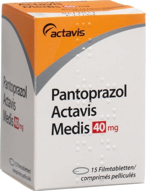 You may report side effects to fda at. Pantoprazol Actavis Medis 40mg Dose 15 Stück in der Adler ...