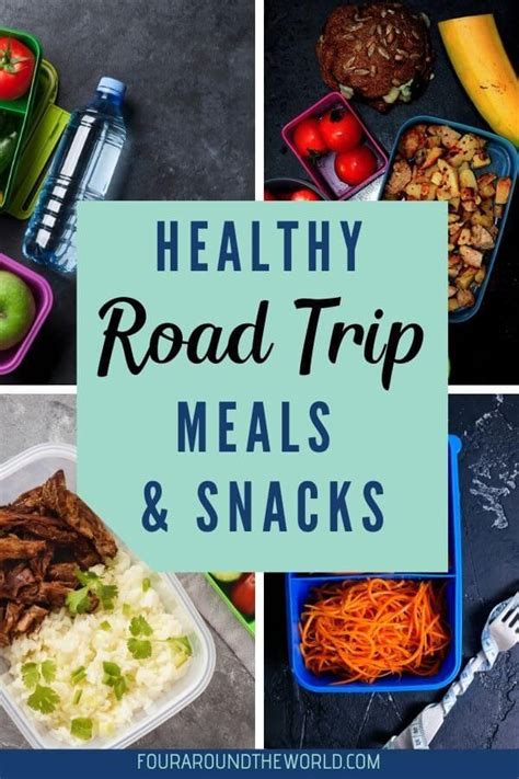 The Ultimate Road Trip Food List Meal Planning Guide Four Around The