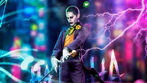 Jared Leto Joker Cyberpunk Art 4k Wallpaperhd Superheroes Wallpapers