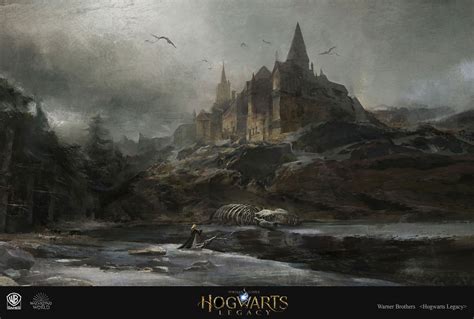 Hogwarts Castle Early Concept Art Hogwarts Legacy Art Gallery