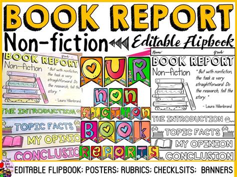 Non Fiction Book Report Teaching Resources