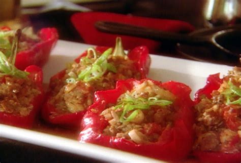 stuffed red peppers from paula deen keeprecipes your universal recipe box