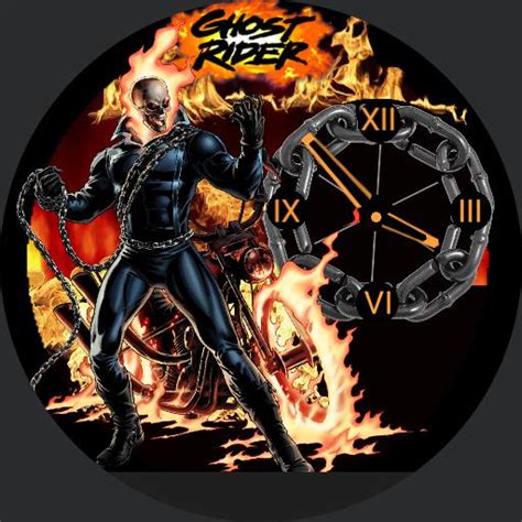 Ghost Rider Epic Watchfaces For Smart Watches