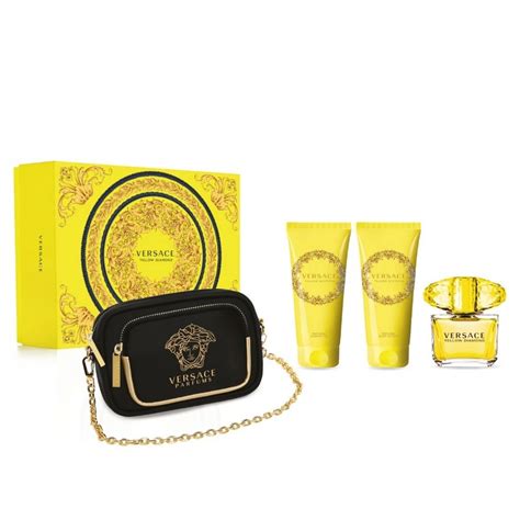 Buy T Setversace Yellow Diamond Eau De Toilette 90ml Coffret · Malaysia
