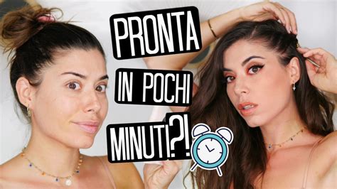 Pronta In Pochi Minuti 😱⏰ Mi Preparo Con Voi Makeup Capelli