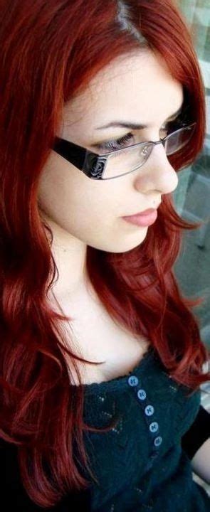 Glasses Redheads Decolletage Hottest Redheads