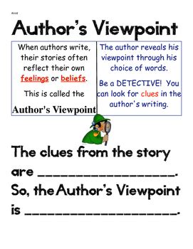 Author S Viewpoint Anchor Chart In Authors Viewpoint Anchor