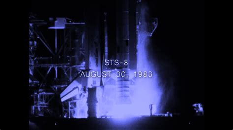 Sts 8 Launch Space Shuttle Challenger Youtube