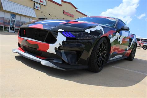 Camouflage Mustang | Camo car, Vinyl wrap car, Car wrap