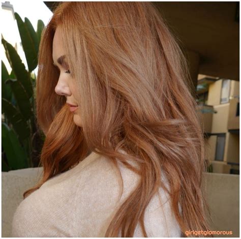 how to get strawberry blonde hair at home my current formula 2022 girlgetglamorous