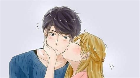 Anime Pelukan Gambar Kartun Pasangan Romantis