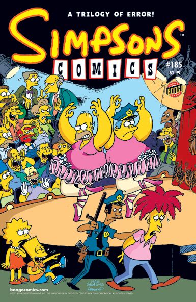 Simpsons Comics 185 Wikisimpsons The Simpsons Wiki