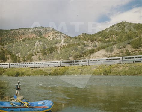 California Zephyr Near The Colorado Utah State Line — Amtrak History
