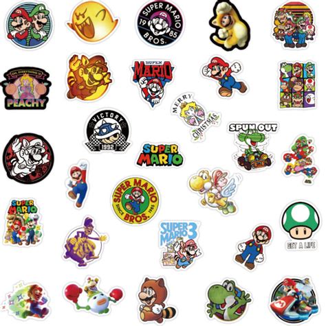 Álbumes 99 Foto Stickers De Mario Bros Para Imprimir Actualizar