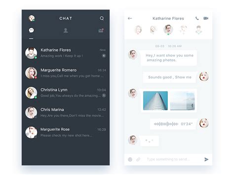 Day031 Chat2 By Uistar🌟 For Freedom Union On Dribbble