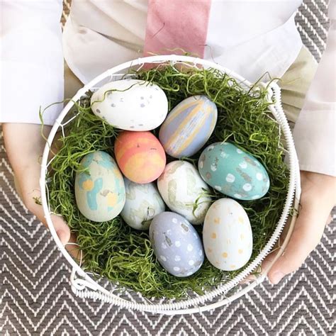 Diy Wooden Easter Eggs — The Minted Vintage Diy Easter Decorations