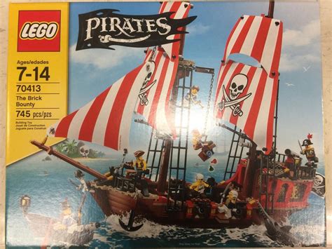 Lego Pirates The Brick Bounty Pirate Ship Set 70413 New 1756683033