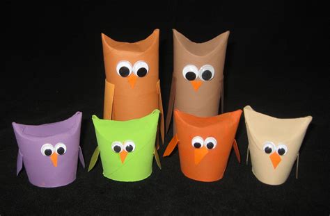Cindy Derosier My Creative Life Toilet Paper Roll Owls