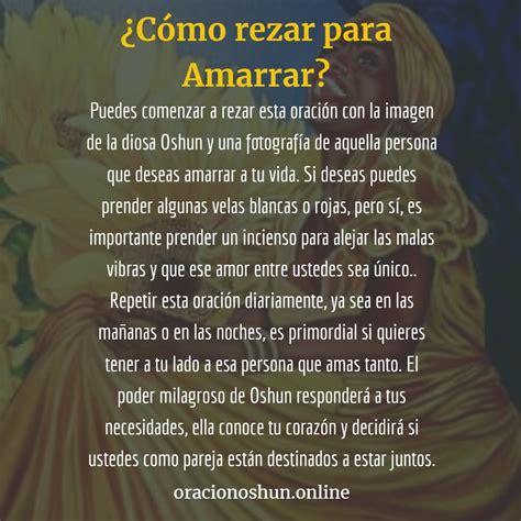 Oración A Oshun Para Amarrar Ideal Para Hombres And Mujeres 🥇