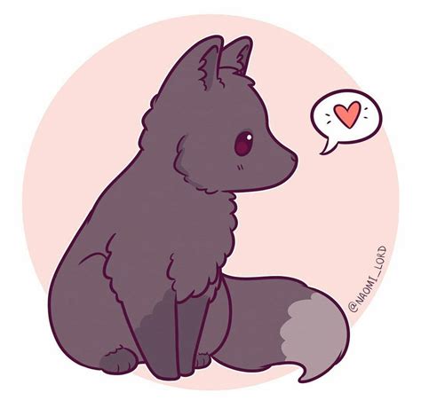 Pin By Izzy On Animal Illustration And Art Cute Wolf Drawings Cute
