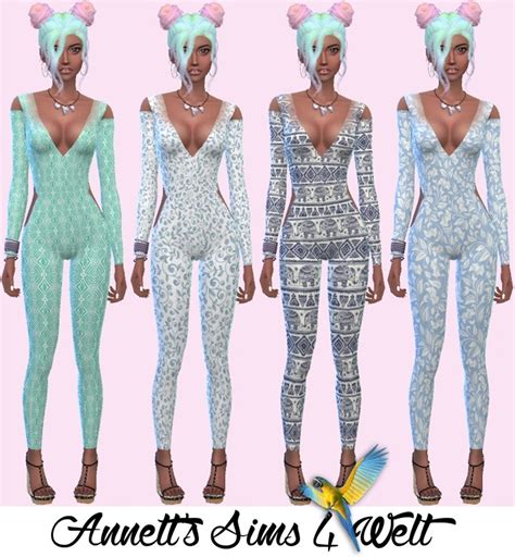 Sims 4 Lace Bodysuit