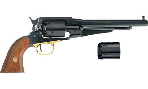 Pietta 1858 New Army 44 Cal Black Powder Revolver With Spare Cylinder