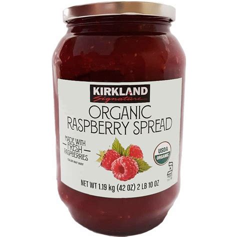 Kirkland Signature Organic Raspberry Spread 42 Oz Costco Food Database