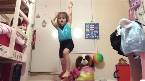 Poppy And Maisies Gymnastics Dance Youtube