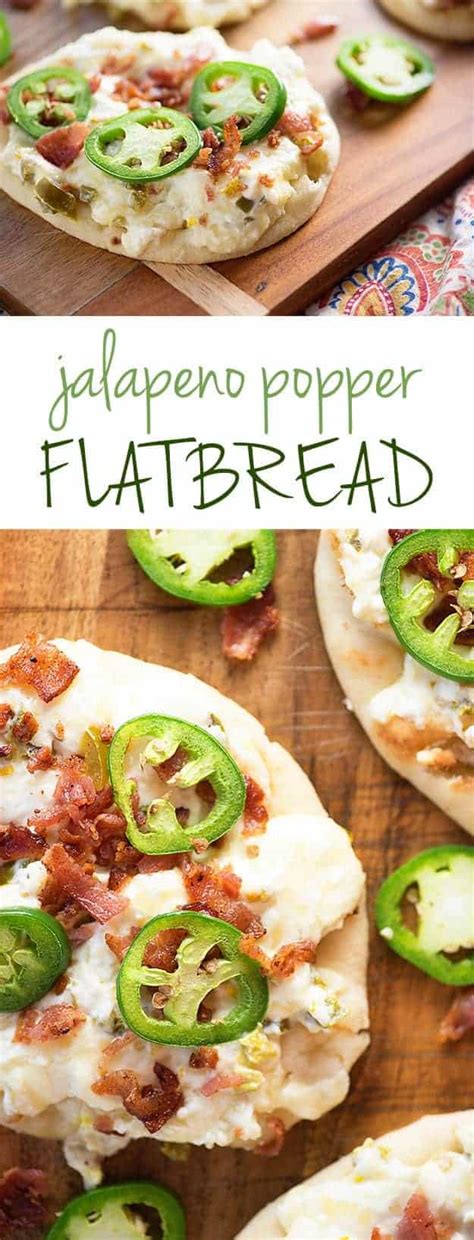 Jalapeno Popper Dip Flatbread — Buns In My Oven