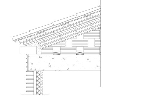 Section Inclined Roof Plan Detail Dwg File Cadbull