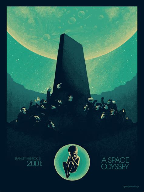 A space odyssey, because i feel it is the consummate kubrick film, the one he will be most remembered for. "2001: A space odyssey" Tribute | Domestika