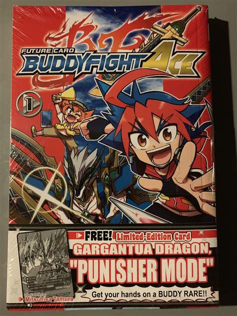 Future Card Buddyfight Ace Eng Manga Vol 1 1x Gargantua Dragon Punisher Mode Ebay