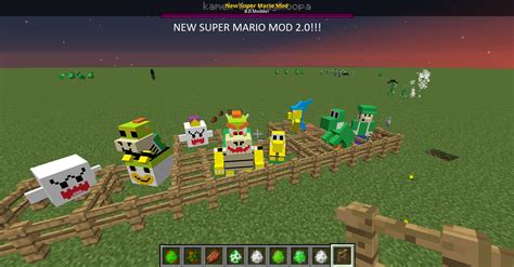 New Super Mario Mod Minecraft Java Edition Mods