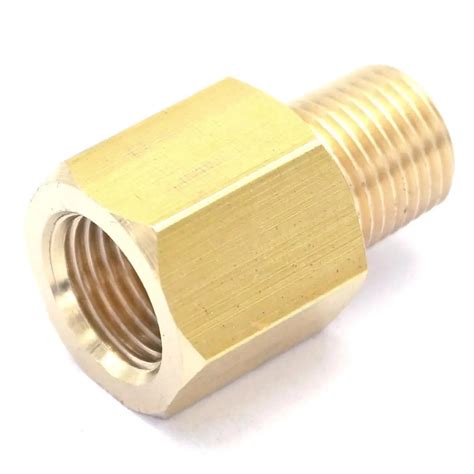 18 Bspt Male X 18 Npt Female Brass Pipe Fitting Connector Adapter