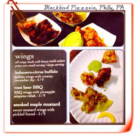 These seitan wings couldn't be easier to whip up, and they are completely meat free. Vegan Wings at Blackbird! | Vegan wings, Vegan ...