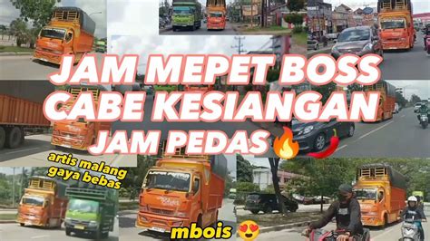 Cabe Kesiangan Jam Panas Full Nyalip Nyalip Di Lintas Sumatra Youtube