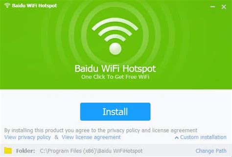 Baidu Wi Fi Hotspot Heaven English