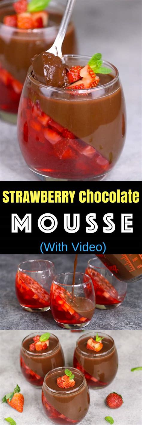 That means, that there will be 12 normal cake sizes. Strawberry Chocolate Mousse - TipBuzz