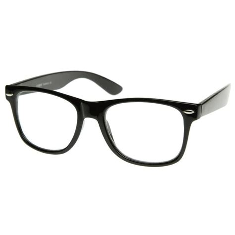 Vintage Inspired Eyewear Original Geek Nerd Clear Lens Horn Rimmed Gla Sunglassla Geek