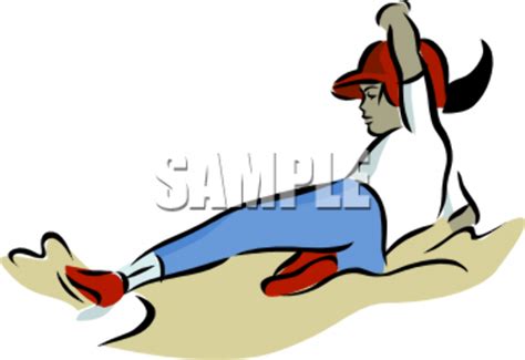 Download High Quality Baseball Player Clipart Sliding Transparent Png