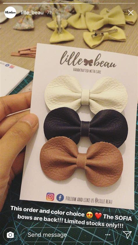How To Make Faux Leather Hair Bows With Cricut Machine Artofit