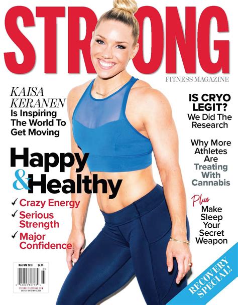 Happy And Healthy Check Out The Best Ever Women S Fitness Magazine With Kaisa Keranen On The