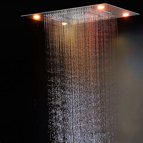23x31 Luxurious Classic Design Recessed Led Shower System Built In B
