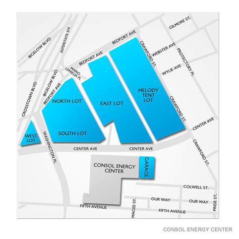 Ppg Paints Arena Parking Map