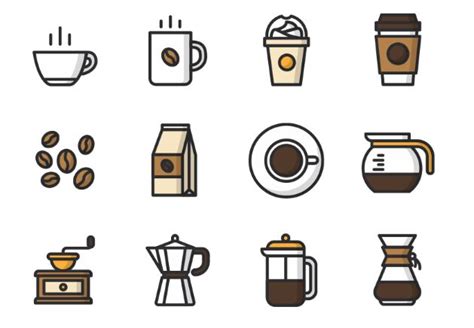Free 12 Vector Coffee Icons Titanui