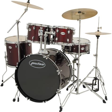 Pulse 5 Piece Standard Drum Set Musicians Friend